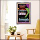YOUR STRENGTH   Contemporary Christian Wall Art Acrylic Glass frame   (GWAMAZEMENT8174)   