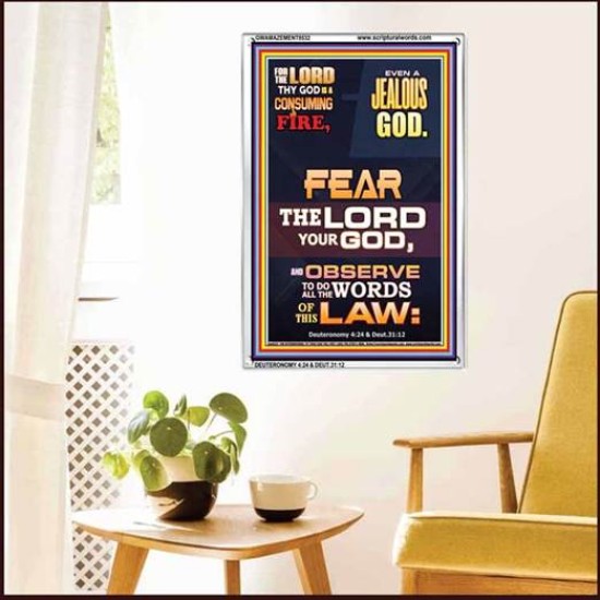 THE WORDS OF THE LAW   Bible Verses Framed Art Prints   (GWAMAZEMENT8532)   