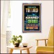 YE SHALL NOT BE ASHAMED   Framed Guest Room Wall Decoration   (GWAMAZEMENT8826)   