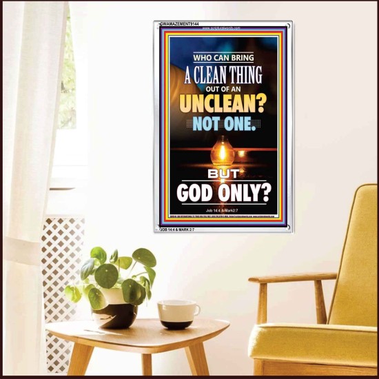 UNCLEAN   Scriptures Wall Art   (GWAMAZEMENT9144)   