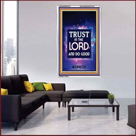 TRUST IN THE LORD   Bible Scriptures on Forgiveness Frame   (GWAMAZEMENT6515)   