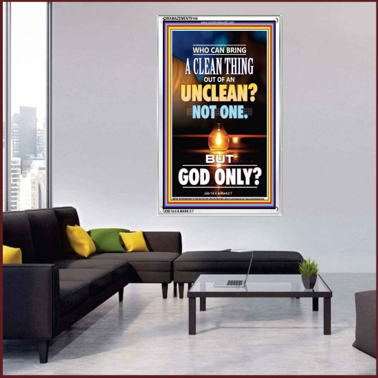 UNCLEAN   Scriptures Wall Art   (GWAMAZEMENT9144)   