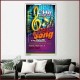 A NEW SONG IN MY MOUTH   Framed Office Wall Decoration   (GWAMAZEMENT3684)   