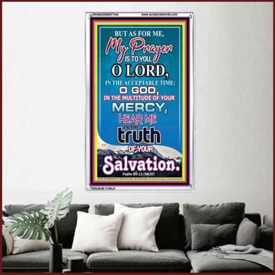 THE TRUTH OF YOUR SALVATION   Bible Verses Frame for Home Online   (GWAMAZEMENT7444)   