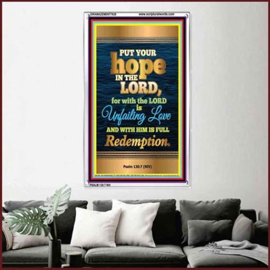 UNFAILING LOVE   Bible Scriptures on Love frame   (GWAMAZEMENT7630)   