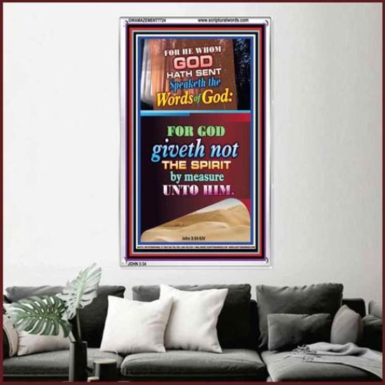 WORDS OF GOD   Bible Verse Picture Frame Gift   (GWAMAZEMENT7724)   