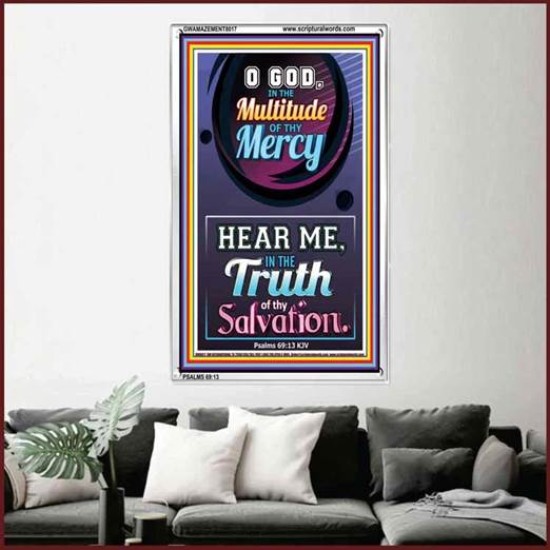 TRUTH OF THY SALVATION   Framed Bible Verses   (GWAMAZEMENT8017)   