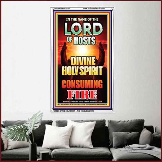 CONSUMING FIRE   Biblical Paintings Frame   (GWAMAZEMENT8777)   