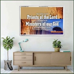 YE SHALL EAT THE RICHES OF THE GENTILES   Christian Quotes Framed   (GWAMAZEMENT1260)   "24X32"