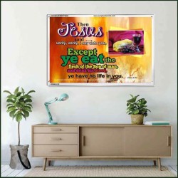 VERY VERY I SAY UNTO YOU   Framed Office Wall Decoration   (GWAMAZEMENT2061)   "24X32"