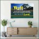 WAIT ON THE LORD   Contemporary Wall Decor   (GWAMAZEMENT270)   