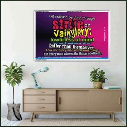 VAIN GLORY   Contemporary Christian Wall Art   (GWAMAZEMENT3841)   "24X32"