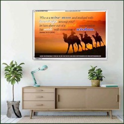 WISDOM   Christian Artwork Frame   (GWAMAZEMENT3903)   "24X32"