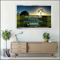 UNFAITHFULNESS   Framed Restroom Wall Decoration   (GWAMAZEMENT4000)   "24X32"