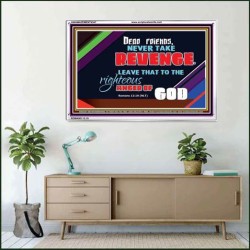 VENGEANCE BELONGS TO GOD   Frame Scriptures Dcor   (GWAMAZEMENT4347)   "24X32"