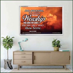 WORSHIP   Home Decor Art   (GWAMAZEMENT6377)   "24X32"