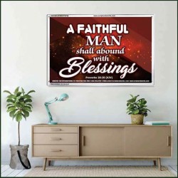 A FAITHFUL MAN   Sanctuary Paintings Frame   (GWAMAZEMENT6768)   