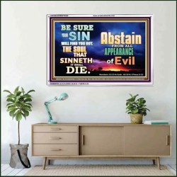 ABSTAIN FROM EVIL   Affordable Wall Art   (GWAMAZEMENT8389)   