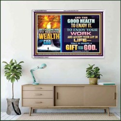 WEALTH FROM GOD   Art & Dcor Framed   (GWAMAZEMENT8424)   "24X32"