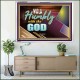 WALK HUMBLY WITH THY GOD   Scripture Art Prints Framed   (GWAMAZEMENT9452)   