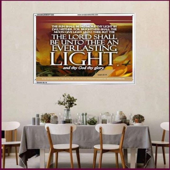 AN EVERLASTING LIGHT   Scripture Wall Art   (GWAMAZEMENT1549)   