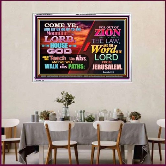 WALK IN HIS PATH   Christian Paintings   (GWAMAZEMENT8217)   