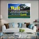 WAIT ON THE LORD   Contemporary Wall Decor   (GWAMAZEMENT270)   