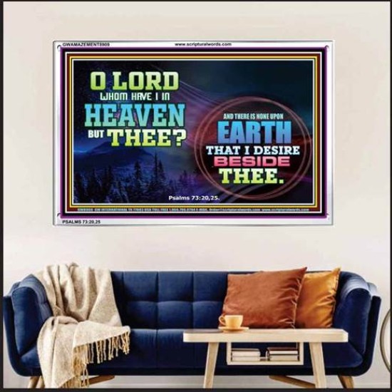 WHOM HAVE I IN HEAVEN   Contemporary Christian poster   (GWAMAZEMENT8909)   