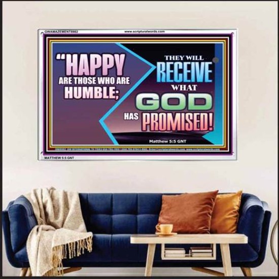 WHAT GOD HAS PROMISED   Custom Biblical Painting   (GWAMAZEMENT8982)   