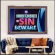 ALL UNRIGHTEOUSNESS IS SIN   Printable Bible Verse to Frame   (GWAMAZEMENT9376)   