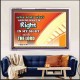 WALK IN MY WAYS AND DO WHAT IS RIGHT   Framed Scripture Art   (GWAMAZEMENT9451)   