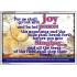 YE SHALL GO OUT WITH JOY   Frame Bible Verses Online   (GWAMAZEMENT1535)   "24X32"