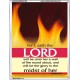 WALL OF FIRE ROUND ABOUT YOU   Bible Verses Poster   (GWAMAZEMENT186)   