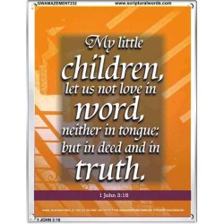 TRUE LOVE   Contemporary Christian Wall Art Acrylic Glass frame   (GWAMAZEMENT232)   "24X32"