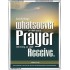 WHATSOEVER YOU ASK IN PRAYER   Contemporary Christian Poster   (GWAMAZEMENT306)   "24X32"