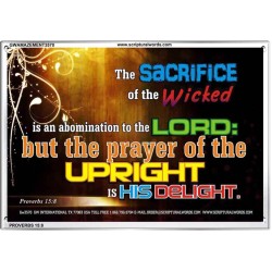 AN ABOMINATION TO THE LORD   Frame Bible Verse Online   (GWAMAZEMENT3570)   
