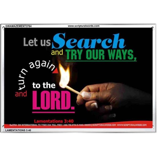 TRY OUR WAYS   Bible Verses Frames Online   (GWAMAZEMENT3764)   