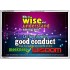 WISDOM   Scriptural Framed Signs   (GWAMAZEMENT3817)   "24X32"