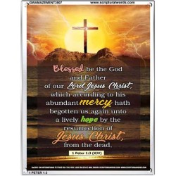 ABUNDANT MERCY   Christian Quote Framed   (GWAMAZEMENT3907)   