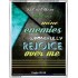 WRONGFULLY REJOICE OVER ME   Frame Bible Verses Online   (GWAMAZEMENT4593)   "24X32"