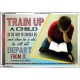 TRAIN UP A CHILD   Frame Scripture    (GWAMAZEMENT4681)   