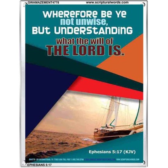 THE WILL OF THE LORD   Custom Framed Bible Verse   (GWAMAZEMENT4778)   