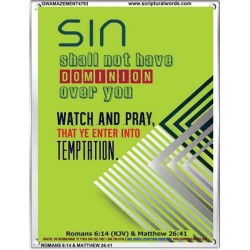 WATCH AND PRAY   Printable Bible Verses to Framed   (GWAMAZEMENT4793)   "24X32"