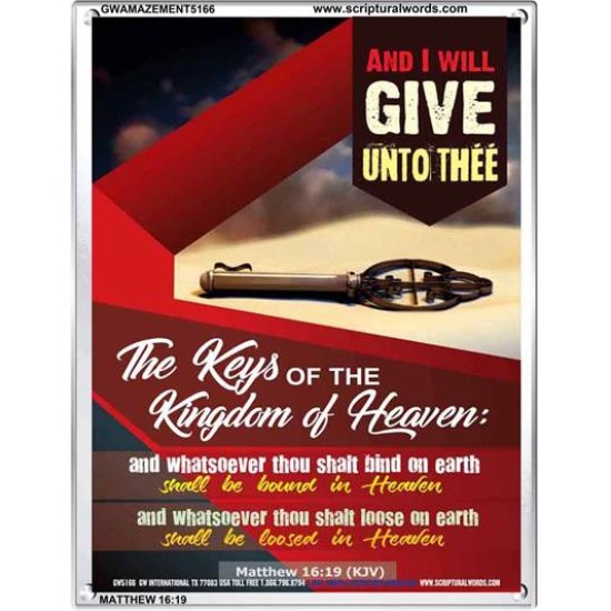 WHATSOEVER THOU SHALT BIND ON EARTH   Printable Bible Verses to Framed   (GWAMAZEMENT5166)   