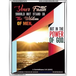 YOUR FAITH   Custom Framed Bible Verse   (GWAMAZEMENT5375)   
