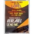 THE VOICE OF THE LORD   Scripture Wooden Frame   (GWAMAZEMENT5440)   "24X32"