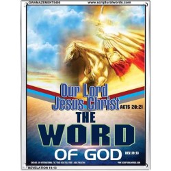 THE WORD OF GOD   Bible Verse Art Prints   (GWAMAZEMENT5495)   