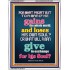 WHAT DOES IT PROFIT TO GAIN THE WHOLE WORLD   Bible Verses For the Kids Frame    (GWAMAZEMENT6511)   "24X32"