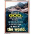 YOU ARE OF GOD   Bible Scriptures on Love frame   (GWAMAZEMENT6514)   "24X32"