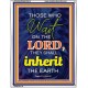 WAIT ON THE LORD   contemporary Christian Art Frame   (GWAMAZEMENT6519)   